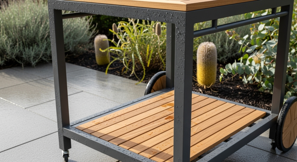 All-weather bar carts
