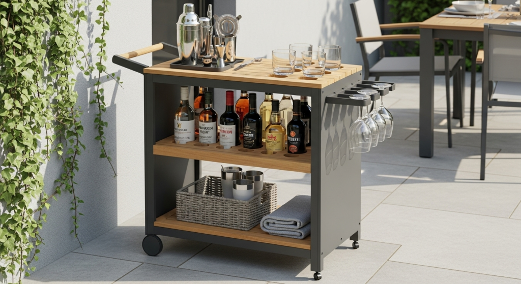 Modern backyard hosting gear