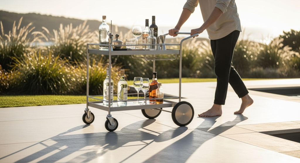Space-saving outdoor furniture