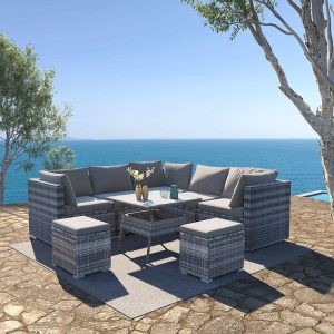 8PC outdoor dining set