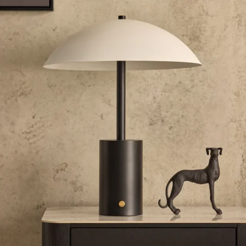 Black & White Lamp