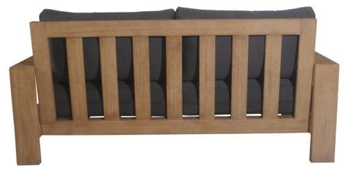 Dark charcoal sofa