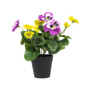 Decorative artificial pansy