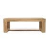 Double Island Outdoor Coffee Table – High