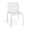 Roku Outdoor Dining Chair in Matt White