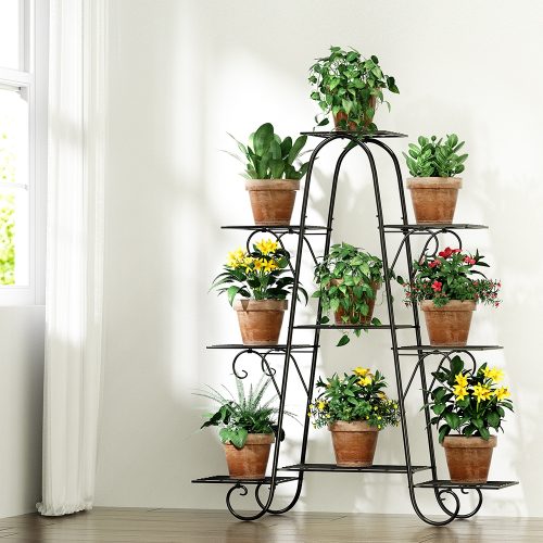 Garden flower pot holder