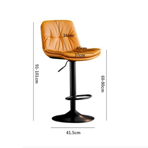 High Back Kitchen Stools