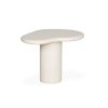 Maru Side Table – Latte White