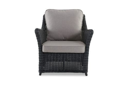 OUT-20-W-ANT Avalon Lounge Chair Anthracite Front