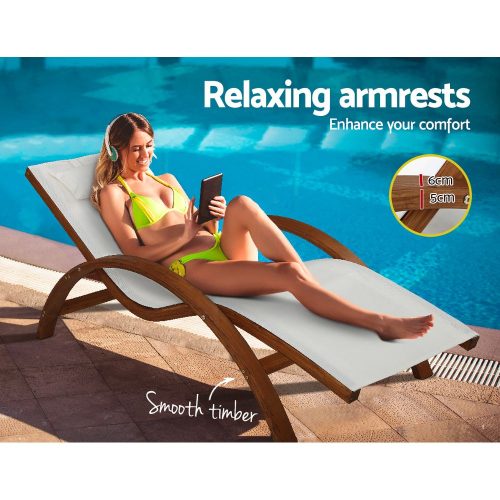 Outdoor lounge chair