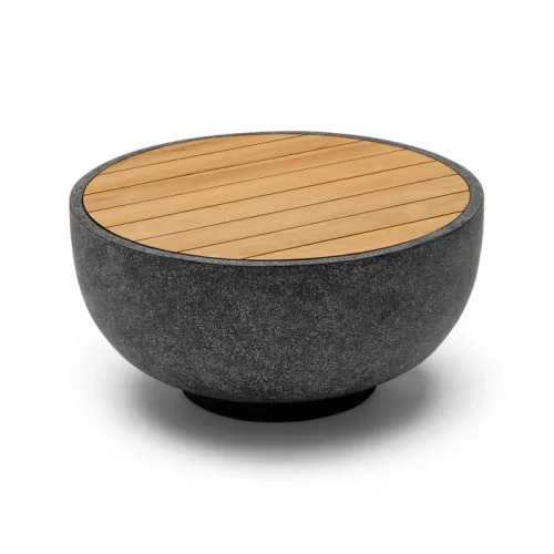 Patio Coffee Table Black