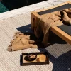 Rhodes Teak Floor Rug