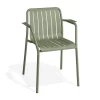 Roku Outdoor Armchair in Matt Eucalyptus Green