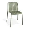 Roku Outdoor Dining Chair in Matt Eucalyptus Green