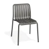 Roku Outdoor Dining Chair in Matt Charcoal