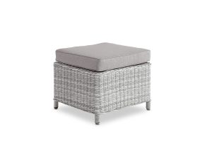 Sarina Footstool Grey