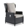 Sarina Reclining Lounge Chair - Anthracite