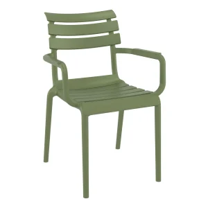 Siesta Paris Arm Chair olive green