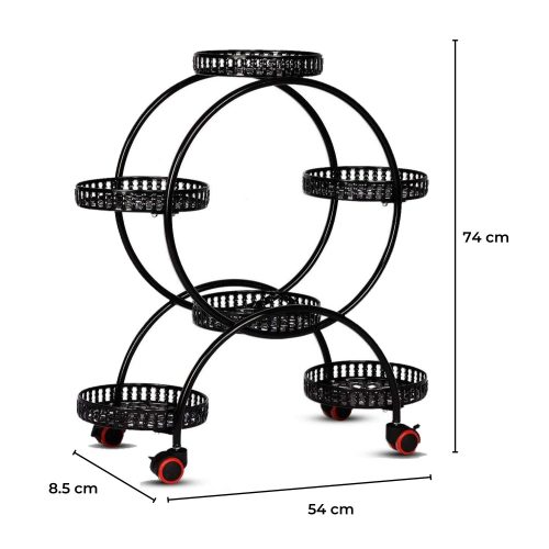 Space-saving plant rack