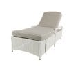Sorrento Sun lounger - White