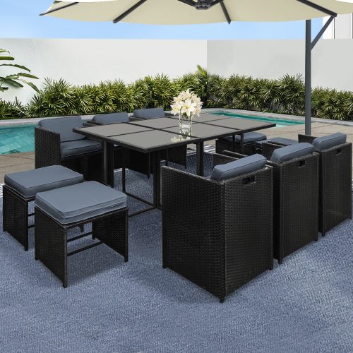 Wicker dining set outdoor