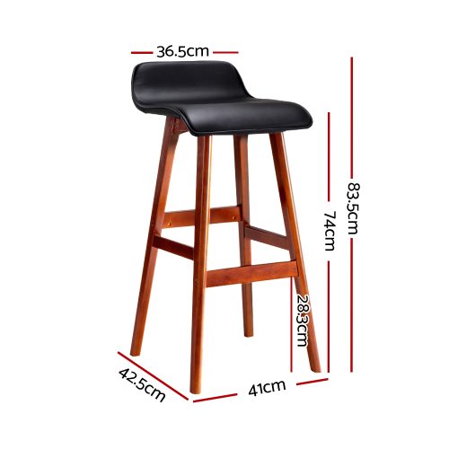 Wooden bar stools