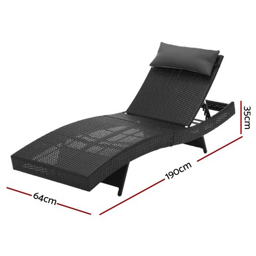 adjustable outdoor lounger