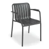 Roku Outdoor Armchair in Matt Charcoal