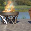 ALFRED RIESS Curonian Steel Fire Pit - Medium