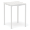 Halki Table - Outdoor - High Bar - Matt White 77 x 77cm