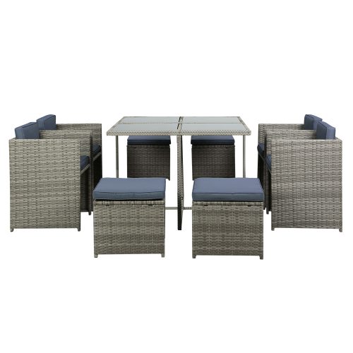 outdoor wicker table chairs