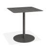 Roku Cafe Table - Outdoor - Charcoal - 65 x 65cm Table Top