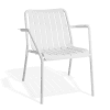 Roku Outdoor Lounge Chair in Matt White