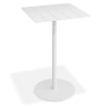 Roku High Bar Table - Outdoor - White - 65 x 65cm Table Top
