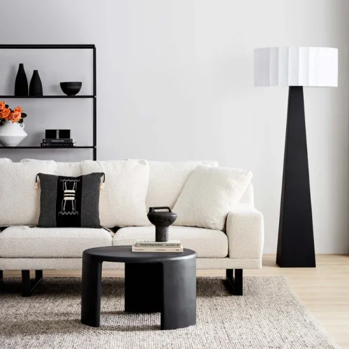 parchment shade lamp