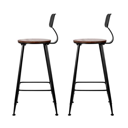 set of 2 bar stools