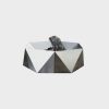 ALFRED RIESS Šešiakampis Stainless Steel Fire Pit