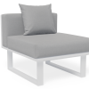 Vivara Sofa - White - Modular Section E - No Arm