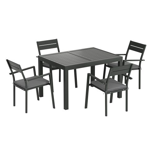 weather-resistant dining set