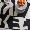 Copacabana Black/Ecru Floor Rug - Black/Ecru