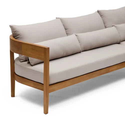 Durable patio sofa