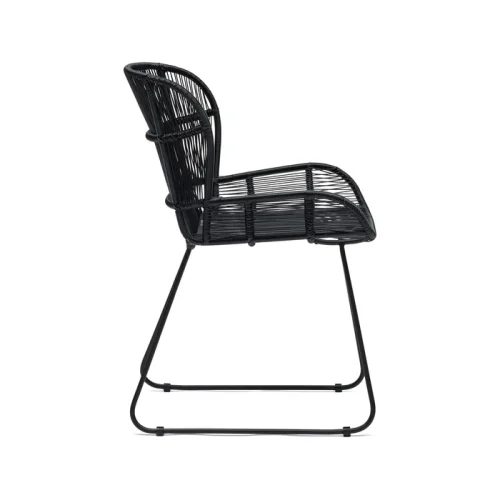 Patio chair black