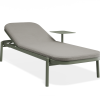Verano Sun Lounge - Eucalyptus Green - with Side Table