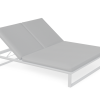 Vivara Sun Lounge - White - Double
