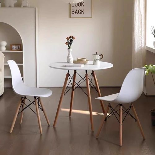 80cm DIA Modern Round Kitchen Table