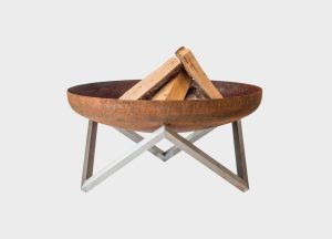 ALFRED RIESS Darvaza Steel Fire Pit - Medium