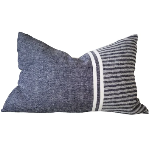 Aya Linen Cushion 40x60cm Lumbar