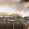 BURSA Cotton Bedcover 200cm x 230cm | Khaki