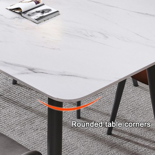 Contemporary dinner table
