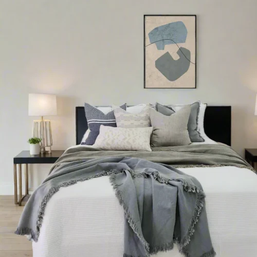 Decorative lumbar pillow